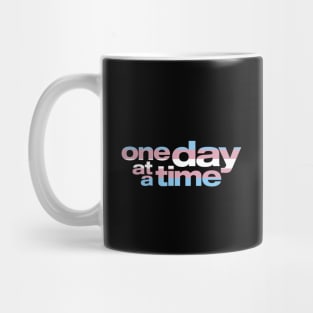 Trans Pride / One Day at a Time Logo Mug